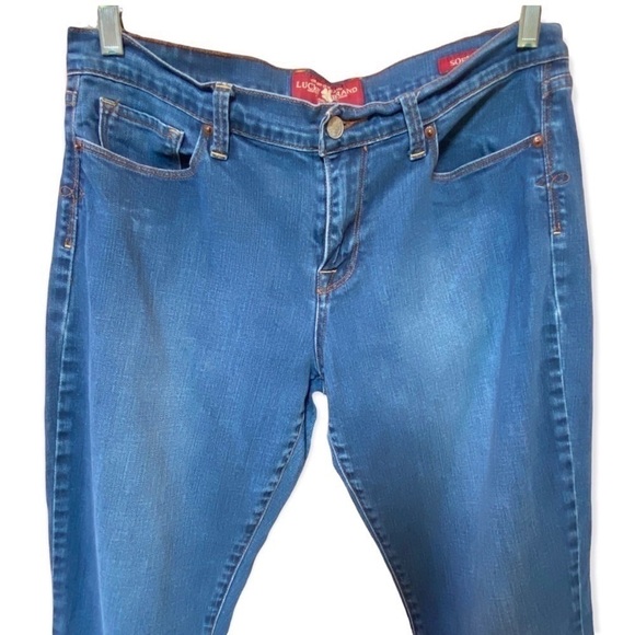 Lucky Brand Sofia Boot Mid Rise Ankle Jeans Size 14/32 - Picture 1 of 16